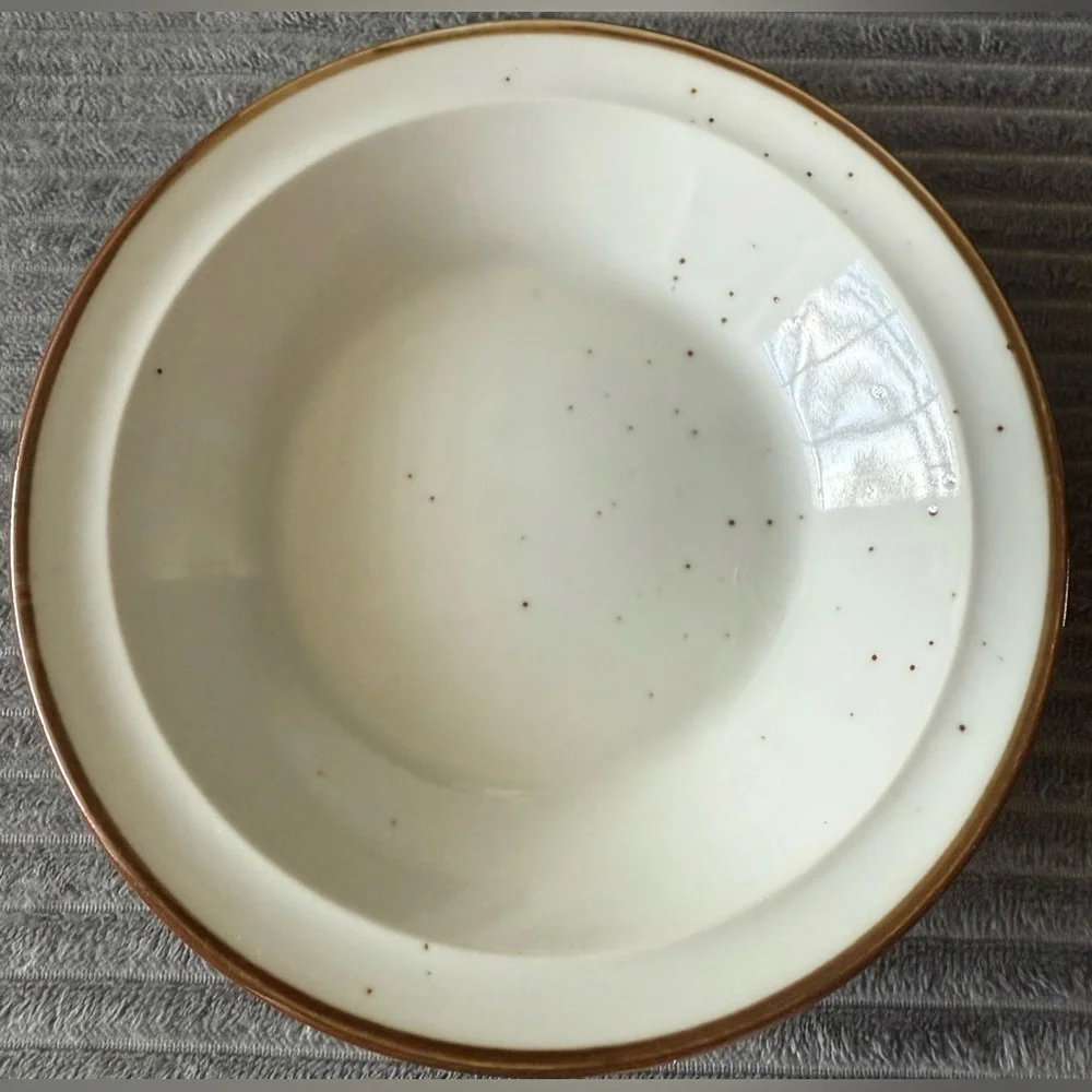 Otagiri Style Takahashi Violet Japan Stoneware Speckled Salad Plate Cup Mug